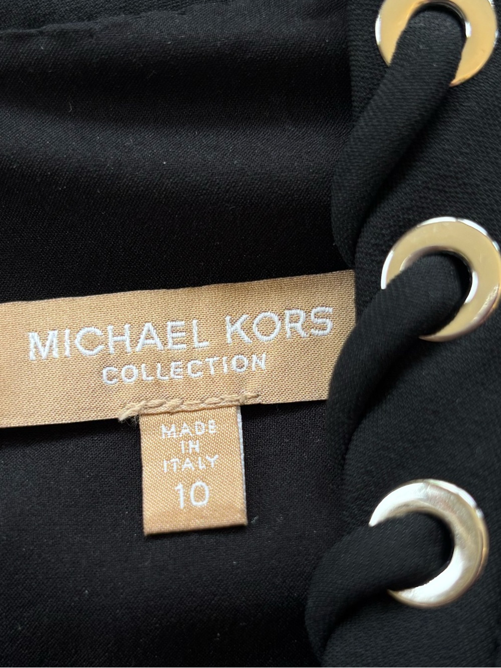 MICHAEL KORS COLLECTION Cady Sheath Dress Made in Italy size 10 $2,275.00 - Picture 2 of 12